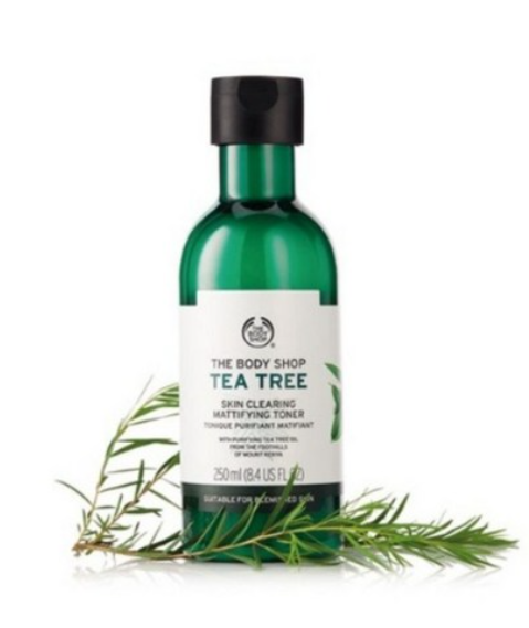 더바디샵 티트리 스킨 클리어링 매티파잉 토너 250ML TEA TREE SKIN CLEARING MATTIFYING TONER 18403 / 37511, 250ml, 1개